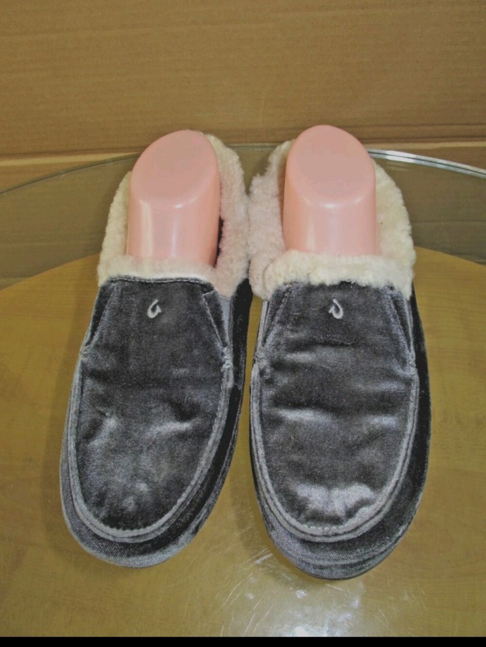 Olukai Women's Loafers Shearling Lined Flats Size 10